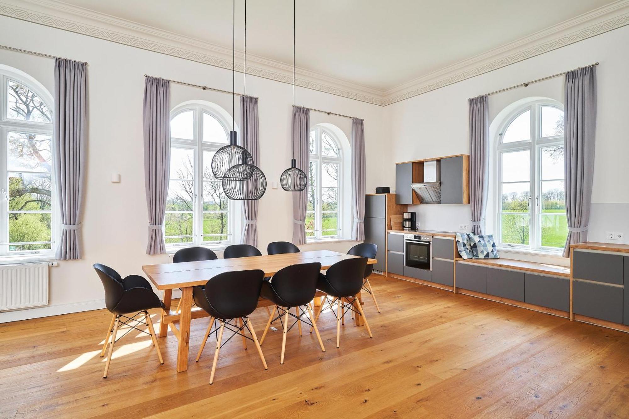 Ferienwohnungen Herrenhaus Gut Oestergaard Steinberg  Exterior foto
